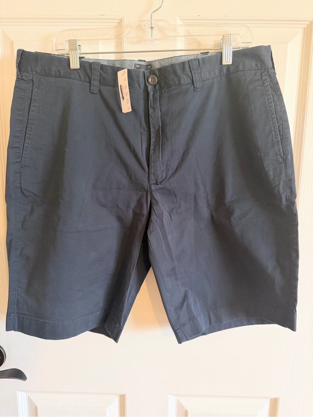 Men's NWT JCrew Stretch 36/10.5” Cotton Blend Navy Shorts